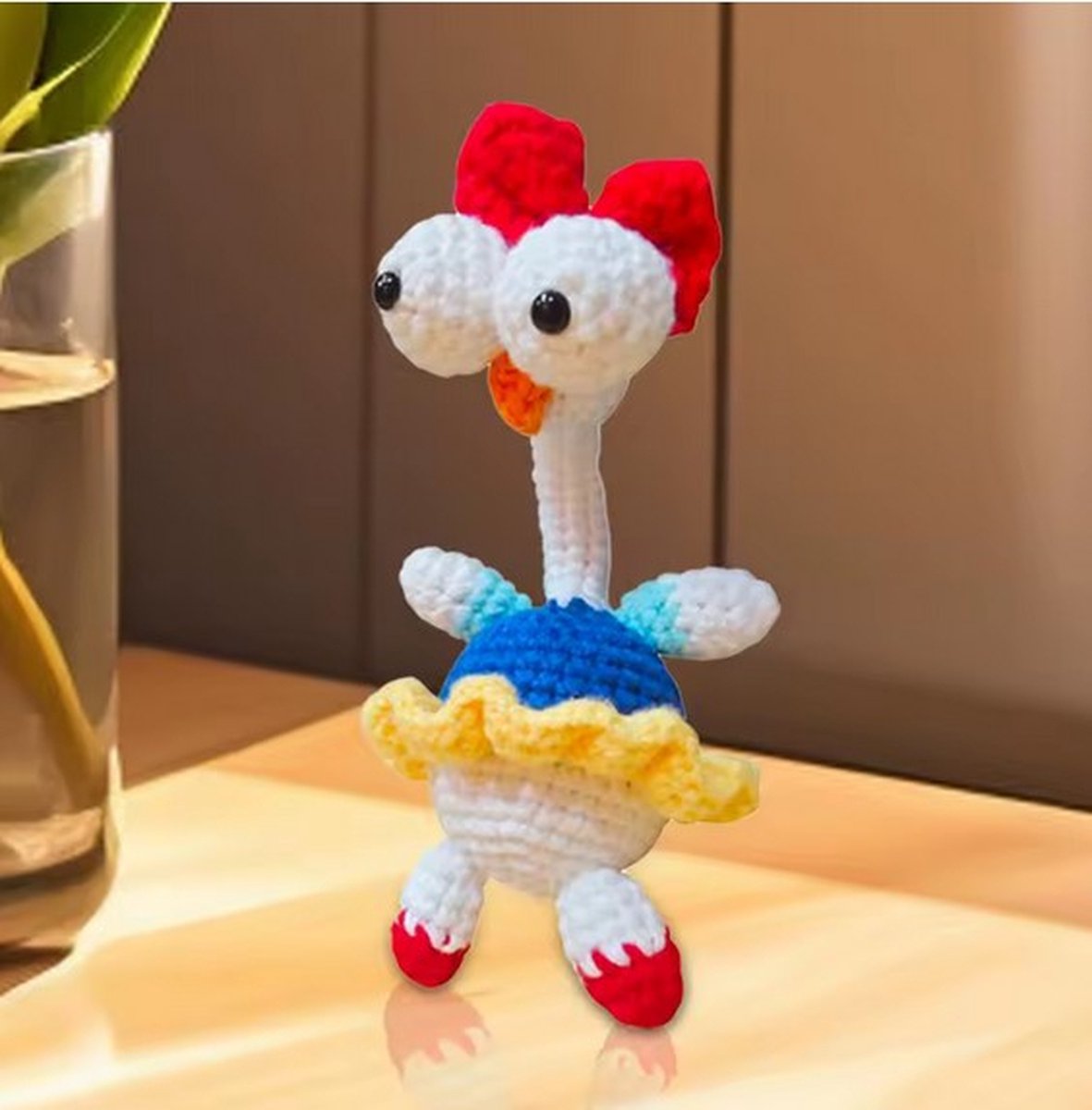 Haken voor Beginners – Starterspakket Grappige Kip | Haakpakket voor Starters en Liefhebbers